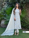 Classy Floral Part 4 By Womaya Silk Printed Straight Cut Kurti With Bottom Dupatta 
